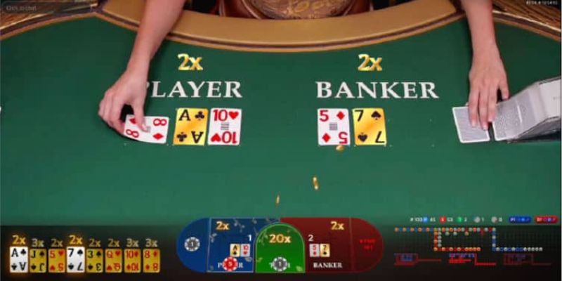 Hướng dẫn các thao tác đặt cược cùng Baccarat chi tiết